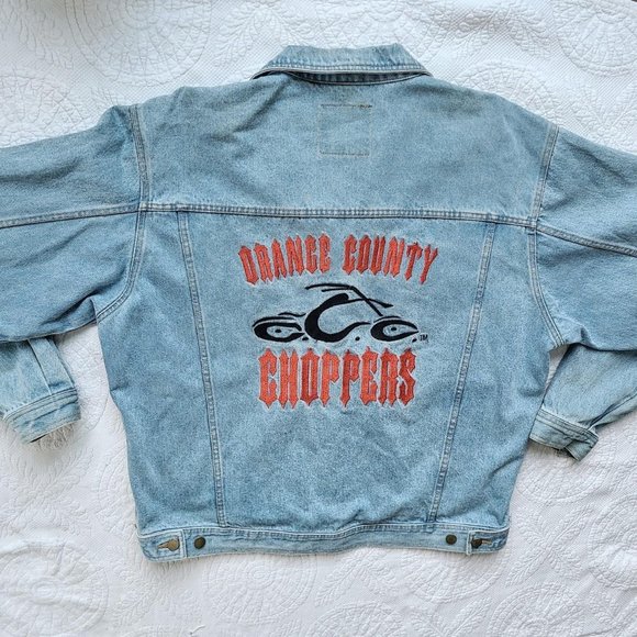 Harley-Davidson Other - Vintage Orange County Choppers Motorcycle Jacket